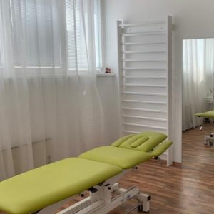 Espalier Reha peint blanc, 2.3x0.85 m,  Ref. 221-Reha-Blanc