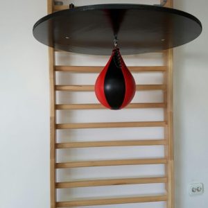 Poire de vitesse de boxe équipé d’un système de fixation à l’espalier, code 2456