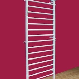 Espalier gymnastique metallique, 230x90cm, Ref. 221-Acier-Blanc