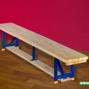 Banc suédois Gymnastique, pieds acier ,2 m,Ref. 202-M
